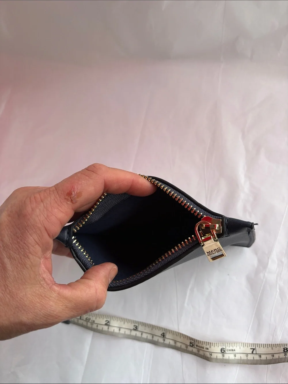 Marc New York. Sm wallet navy blue